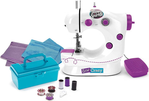 Shimmer 'n Sparkle Sew Crazy Fashion Sewing Machine