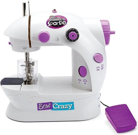 Shimmer 'n Sparkle Sew Crazy Fashion Sewing Machine