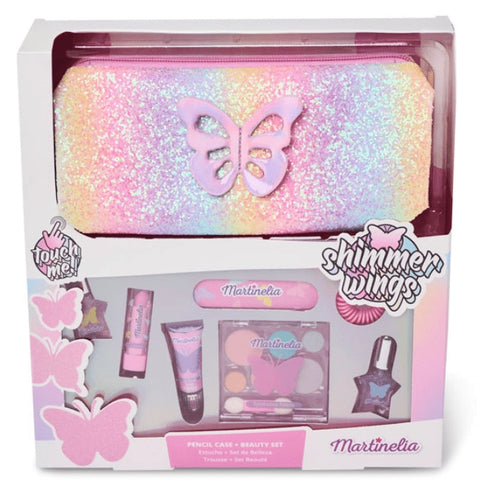 Shimmer Wings Pencil Case & Beauty Set