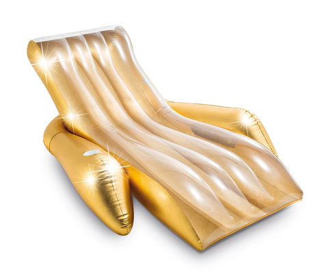 Shimmering Gold Lounge 175x119x61cm