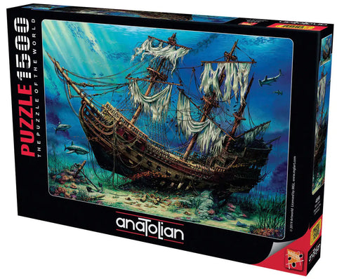 Anatolian Puzzle Shipwreck Sea 1500 Pieces