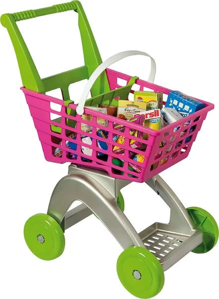 Shopping Trolley With Products