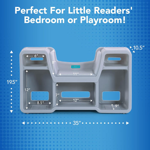 Simplay3 Cozy Cubby Reading Nook Bookshelf