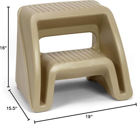 Simplay3 Handy Home Two Step Stool Beige