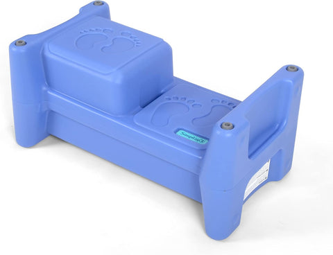 Simplay3 Two Child Step Stool and Seat, Blue