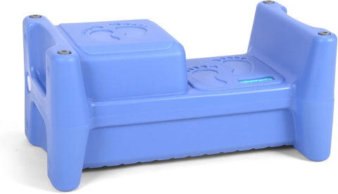 Simplay3 Two Child Step Stool and Seat, Blue