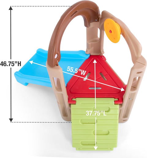 Simplay3 Young Explorers Indoor/Outdoor Activity Climber and Slide