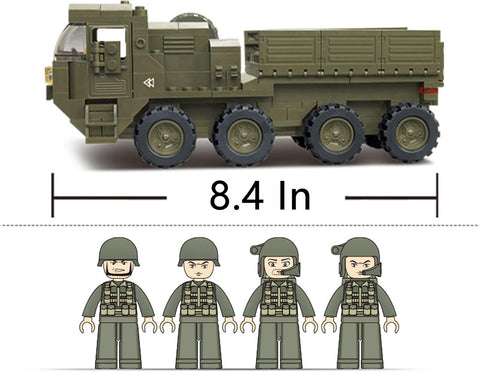 Sluban Army Heavy Transporter 306 Pieces