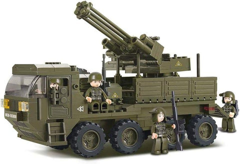 Sluban Army Heavy Transporter 306 Pieces