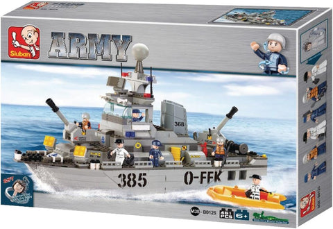 Sluban Army Navy Destroyer 461 Pieces