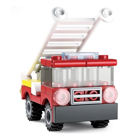 Sluban Builder Fire Truck With Ladder 39 Pieces