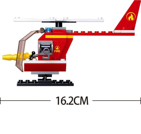 Sluban Fire Helicopter 77 Pieces