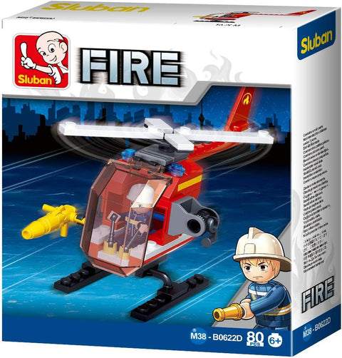 Sluban Fire Helicopter 77 Pieces