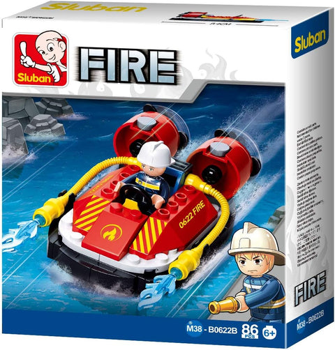 Sluban Fire Hoovercraft 86 Pieces