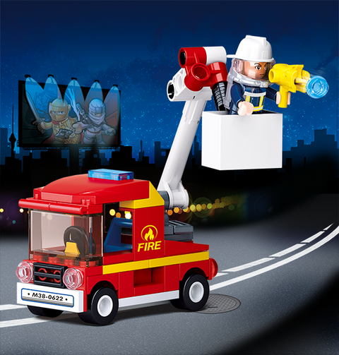 Sluban Fire Small Platform 82 Pieces