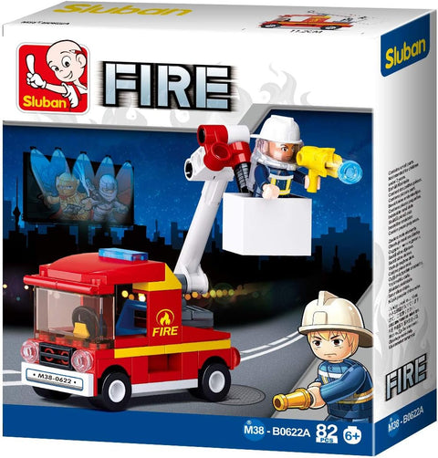 Sluban Fire Small Platform 82 Pieces