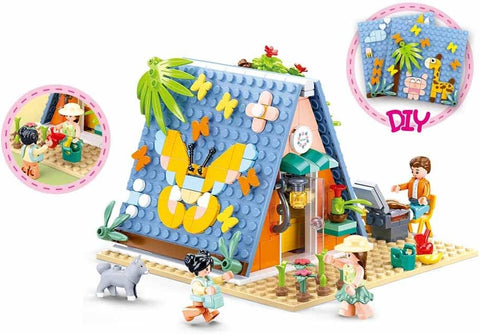 Sluban Girl's Dream Camping Hut 341 Pieces