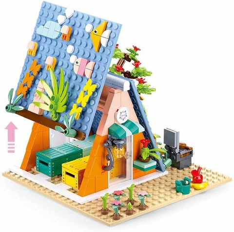 Sluban Girl's Dream Camping Hut 341 Pieces