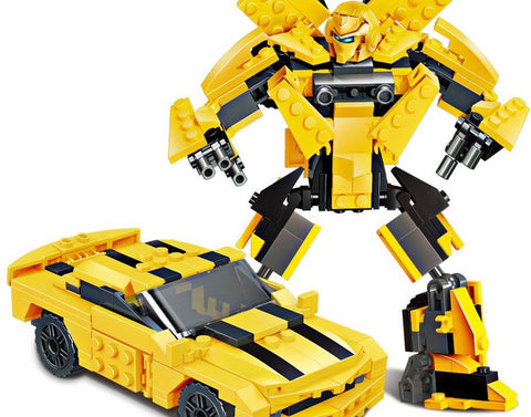 Sluban Space-Cheetah Transform Racing Car 284 Pieces