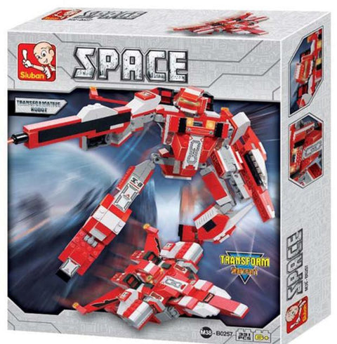 Sluban Space-Flamingo Transform Watercraft 331 Pieces