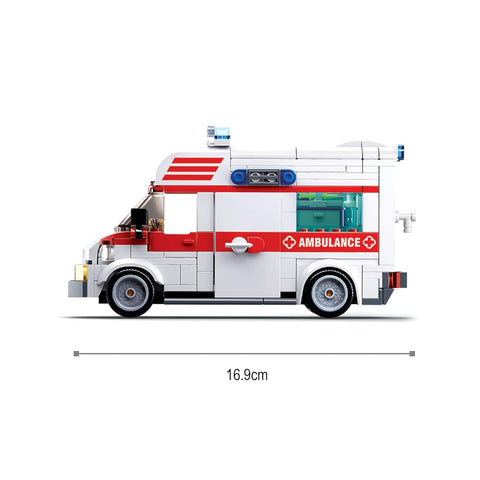 Sluban Town Ambulance 328 Pieces