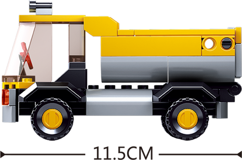 Sluban Town Construction Small Dump Truck 83 Pieces