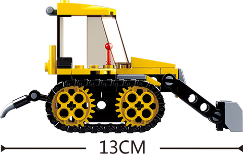 Sluban Town Construction Small Bulldozer 132 Pieces