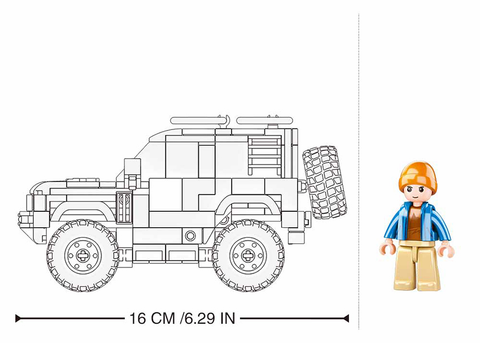 Sluban ModelBricks ORV SUV Attacker 317 Pieces