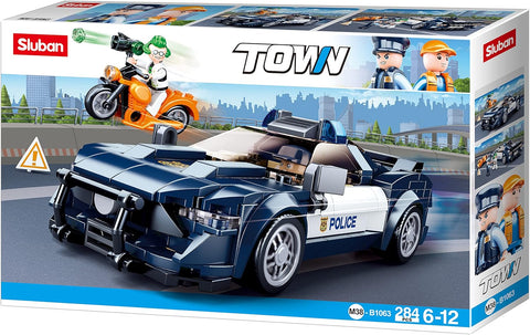 Sluban Town Police Car 284 Pieces