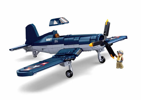 Sluban WWII F4U Fighter 550 Pieces