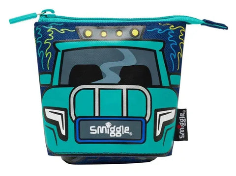 Smiggle Blue Blast Off Junior Character Backpack 38cm School Set