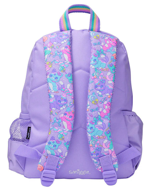 Smiggle Adventurous Lilac Junior Character Backpack 38cm