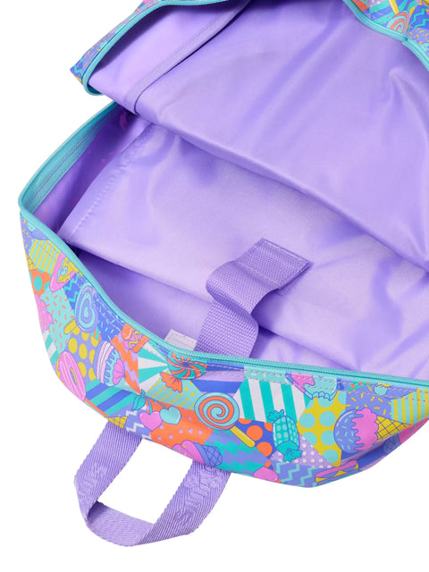 Smiggle Away Classic Backpack Lilac 42cm