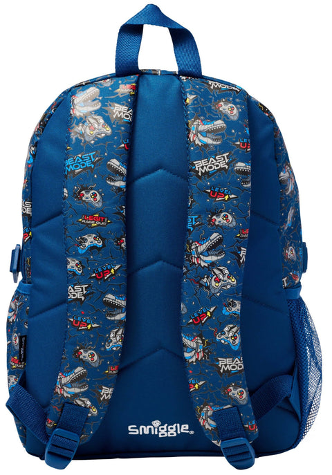 Smiggle Fly High Beast Mode Classic Attach Backpack 42cm