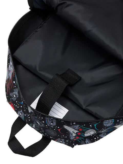 Smiggle Black Eclipse Classic Attach Backpack 42cm