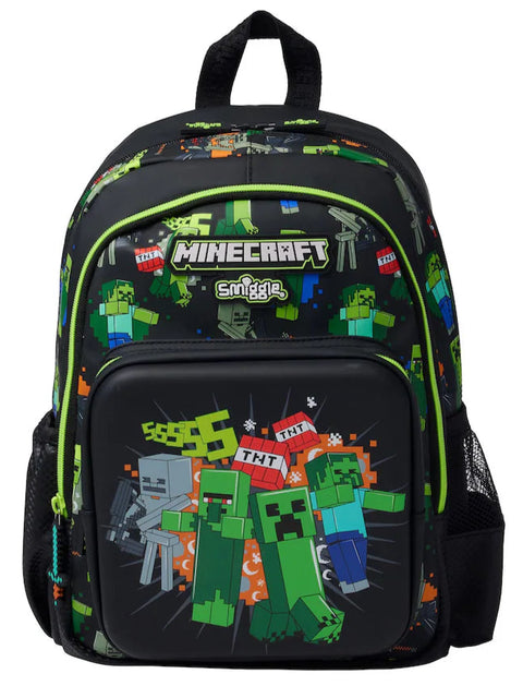 Smiggle Minecraft Junior Character Backpack 37cm