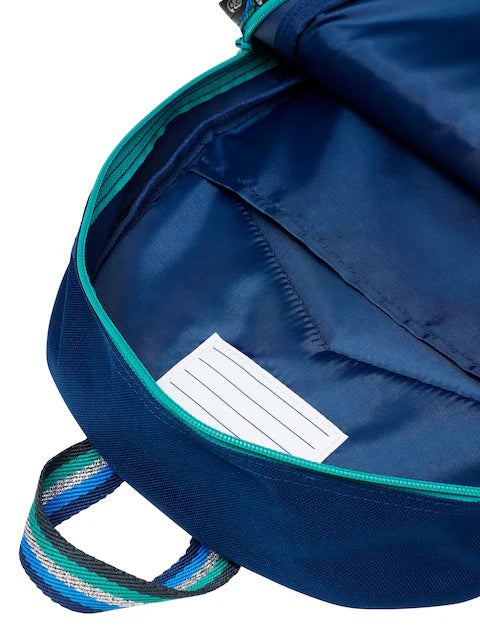 Smiggle Blue Blast Off Junior Id Backpack 36cm