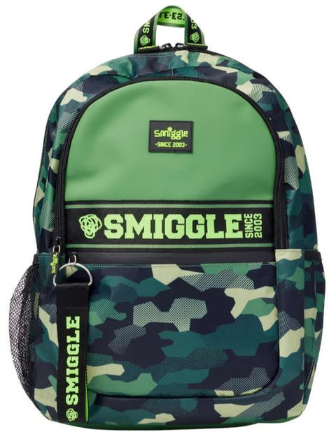 Smiggle Smiggler Classic Army Backpack 42cm