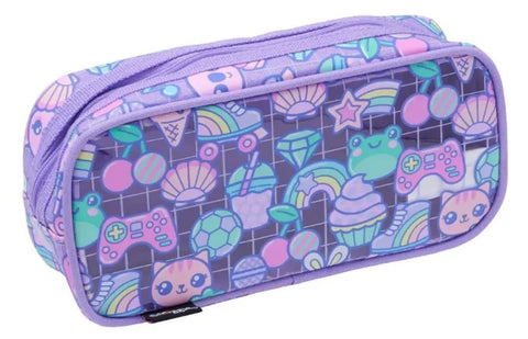 Smiggle Curious Lilac Pencil Case