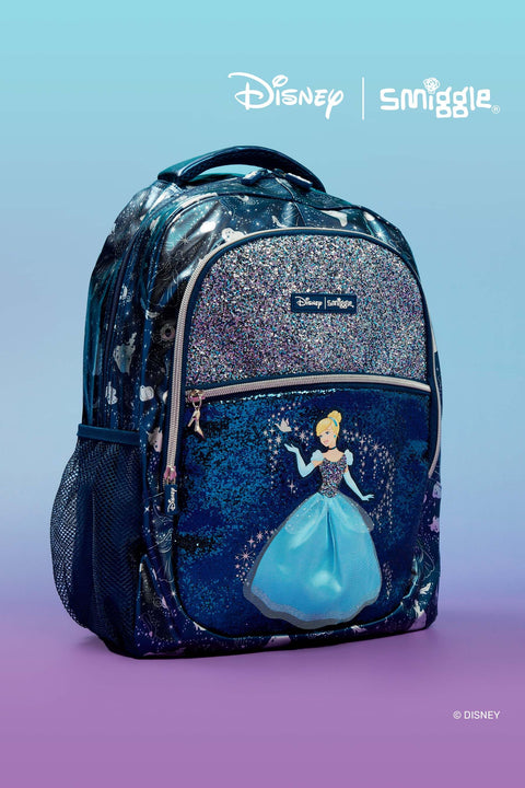 Smiggle Disney Cinderella Classic Backpack 42cm