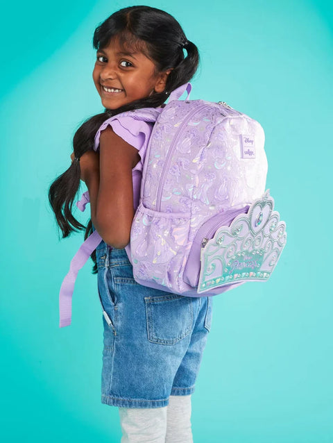 Smiggle Disney Junior Character Hoodie Backpack 36cm