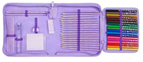 Smiggle Disney Princess Stationery Set and Pencil Case