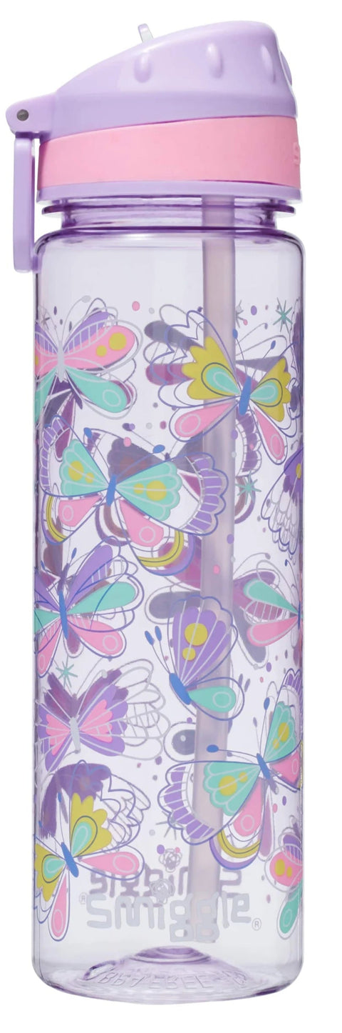 Smiggle Flutter Drink Up Plastic Bottle 650ml
