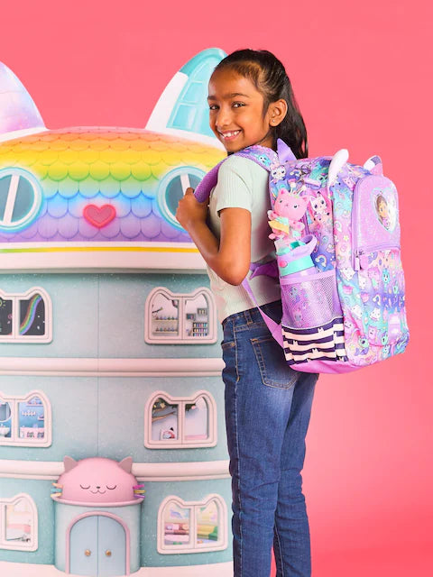 Smiggle Gabby's Dollhouse Classic Backpack 42cm School Set