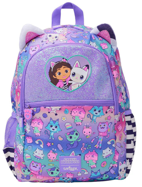 Smiggle Gabby's Dollhouse Classic Backpack 42cm School Set