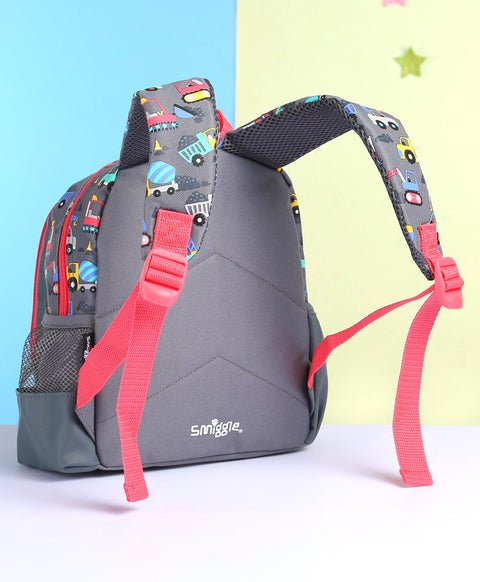 Smiggle Glide Teeny Tiny Grey Backpack 26cm