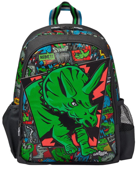 Smiggle Grey Junior Happy Tales Character Backpack
