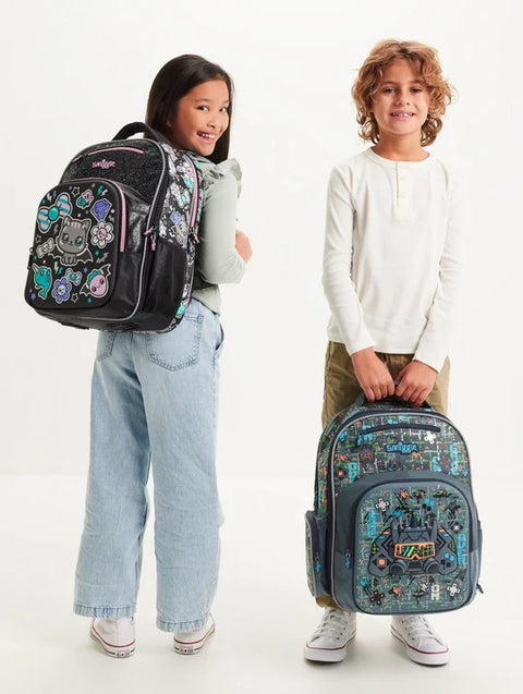 Smiggle Grey Traiblazer Ultra Backpack 40cm