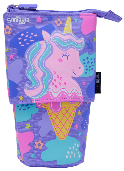 Smiggle Happy Tales Unicorn Stand N' Slide 2-in-1 Pencil Case