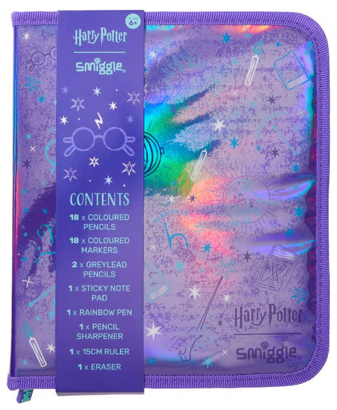 Smiggle Harry Potter Stationery Set and Pencil Case